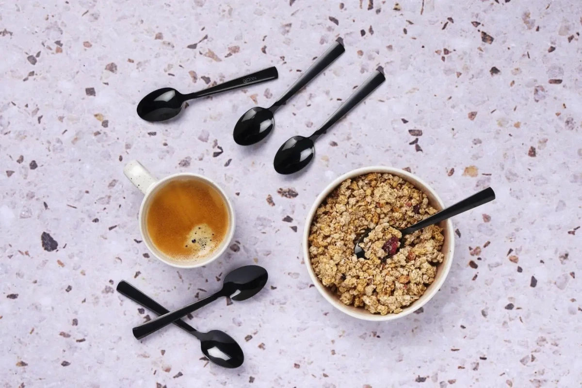 Björn Set mit 6 kleinen Löffel TELMO - 6 tlg. - Schwarz kaufen Bjorn Schweiz Webshop Onlineshop