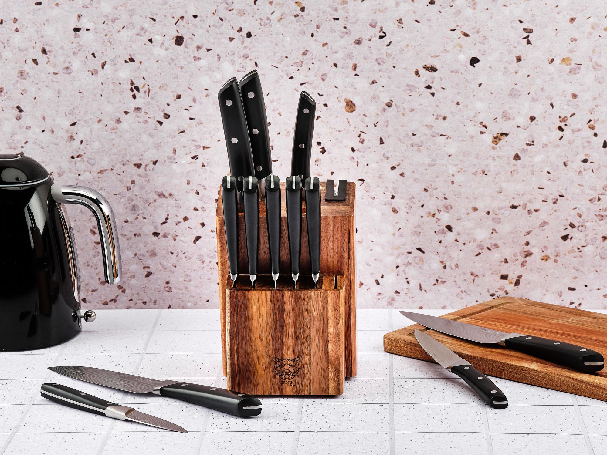 Björn Steakmesser - Set ERLING - 6 tlg. - Silber kaufen Bjorn Schweiz Webshop Onlineshop