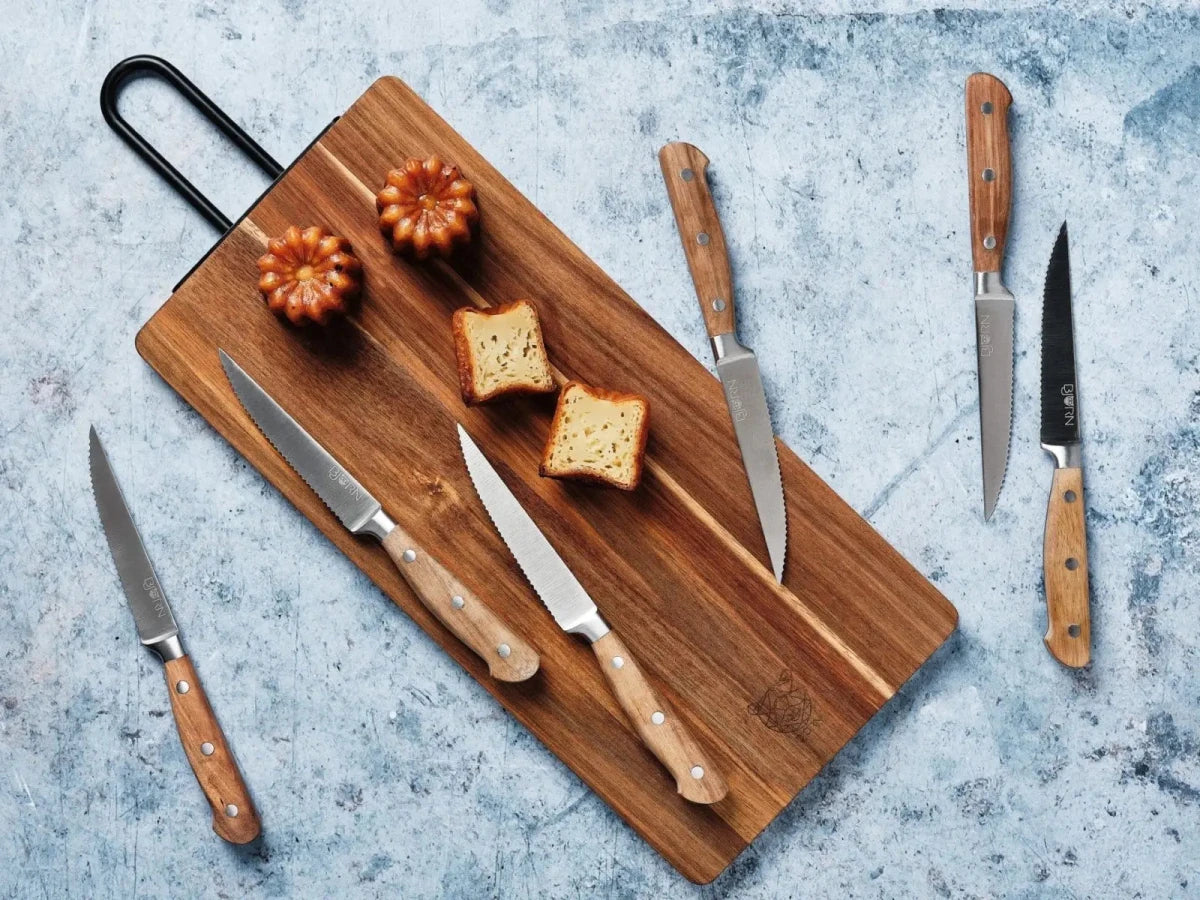 Björn Steakmesser - Set JAKOB - 6 tlg. - Braun kaufen Bjorn Schweiz Webshop Onlineshop