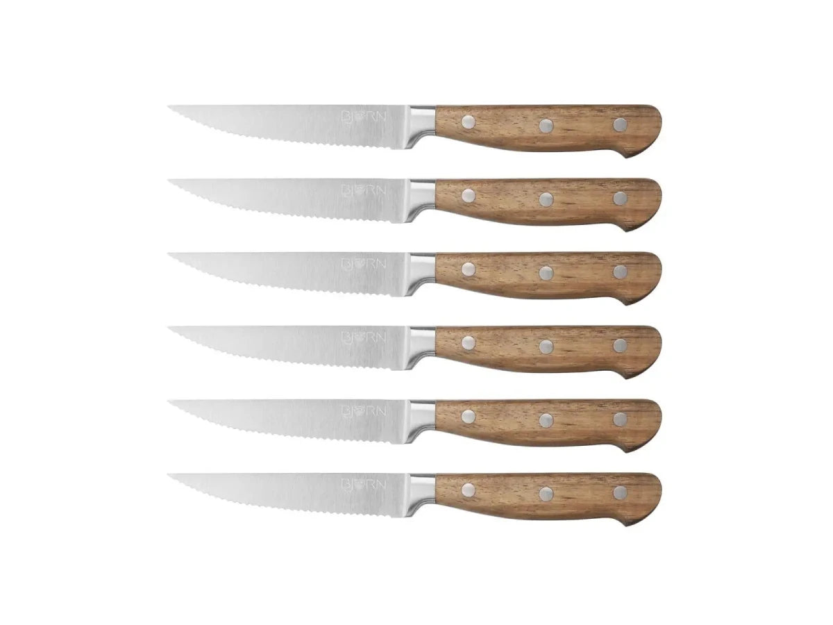 Björn Steakmesser - Set JAKOB - 6 tlg. - Braun kaufen Bjorn Schweiz Webshop Onlineshop
