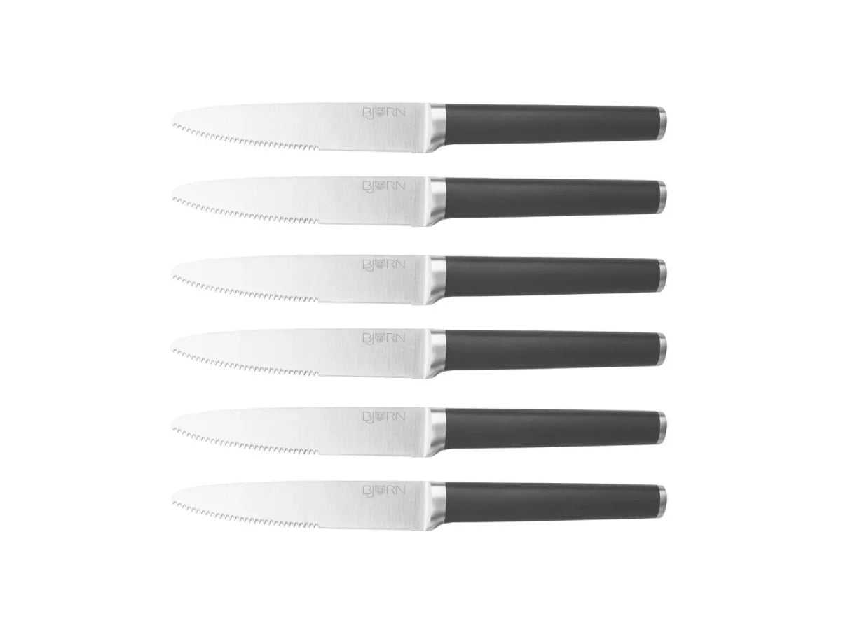 Björn Steakmesser - Set JONA - 6 tlg. - schwarz kaufen Bjorn Schweiz Webshop Onlineshop