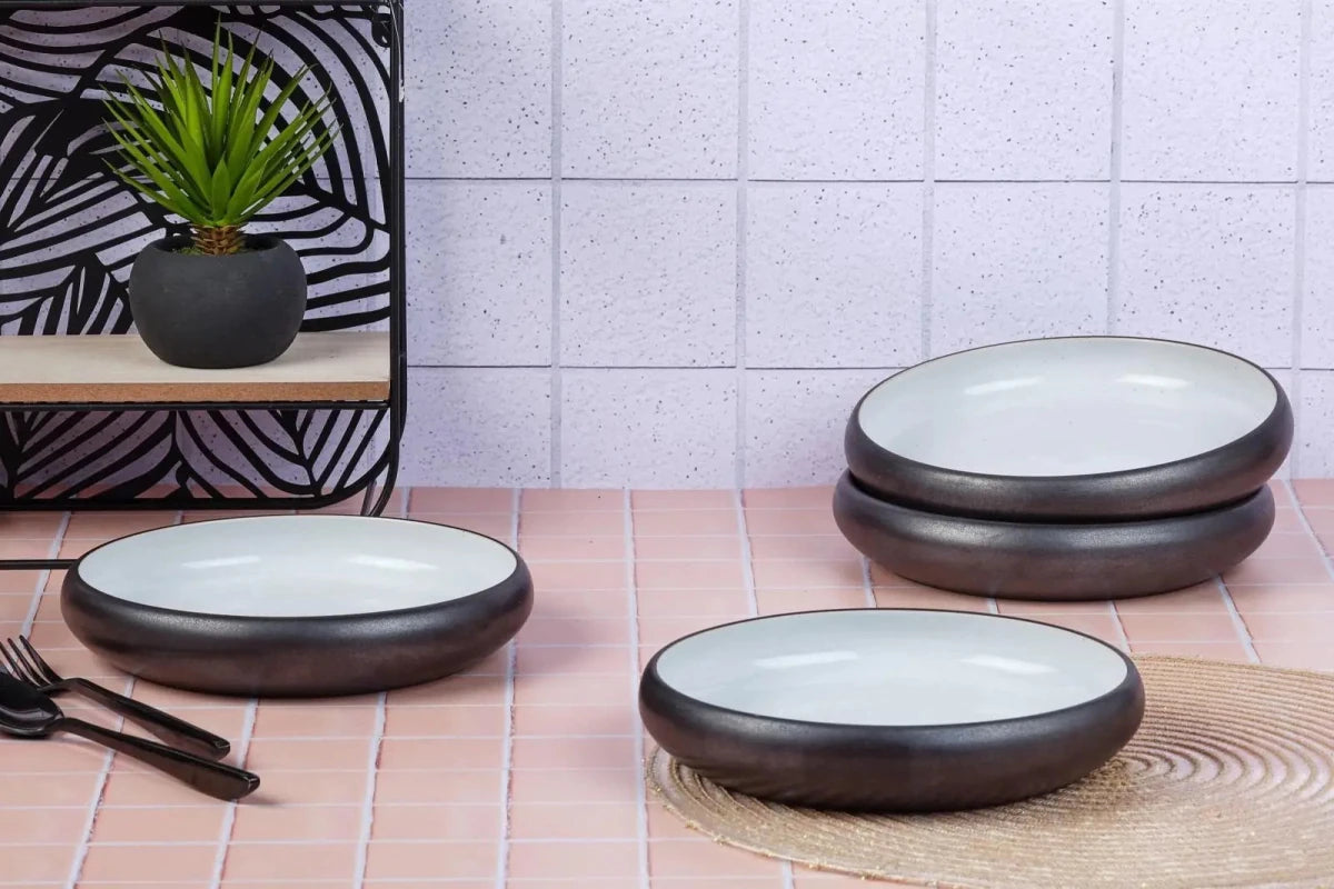 Björn Suppenteller GOURMET Ø21,5cm - 4 tlg. - Onyx kaufen Bjorn Schweiz Webshop Onlineshop