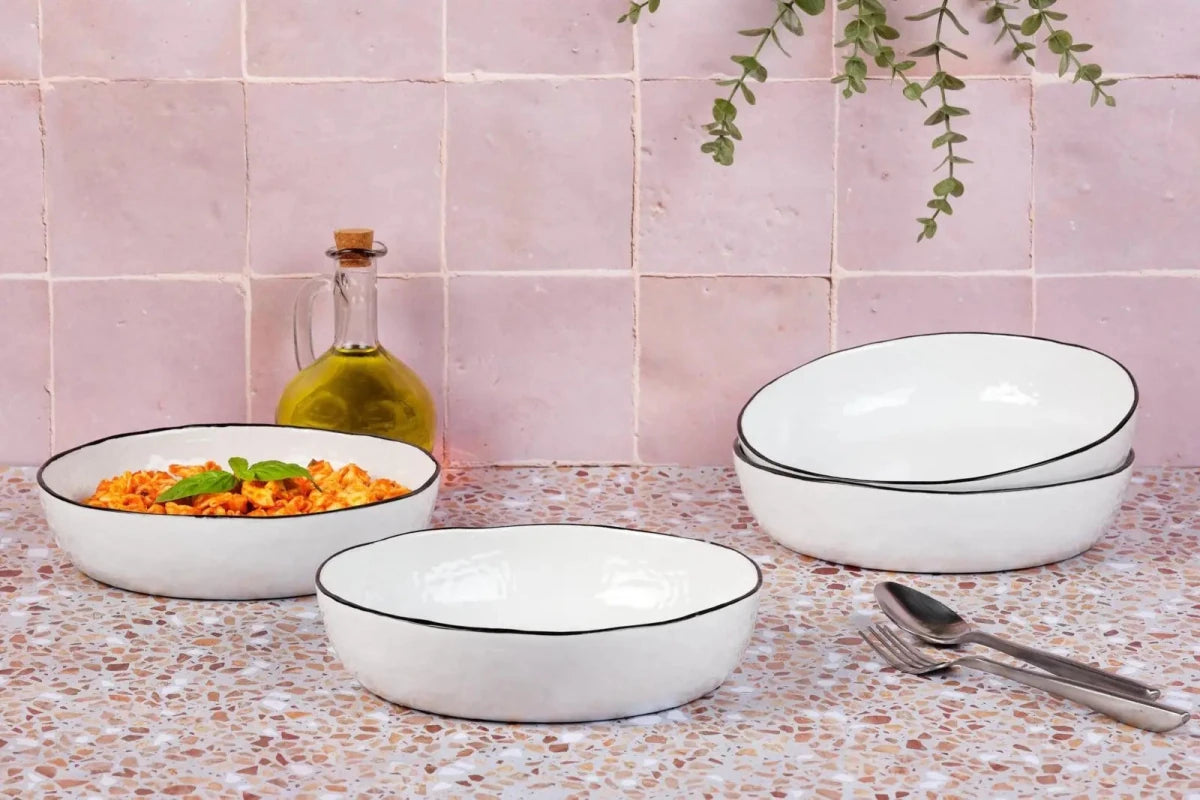 Björn Suppenteller PURE Ø21,5cm - 4 tlg. - Weiss kaufen Bjorn Schweiz Webshop Onlineshop