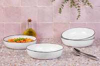 Björn Suppenteller PURE Ø21,5cm - 4 tlg. - Weiss kaufen Bjorn Schweiz Webshop Onlineshop