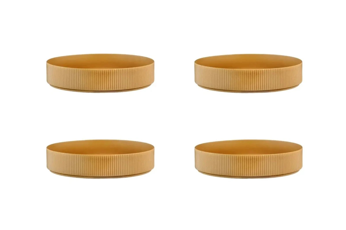 Björn Suppenteller SCANDI Ø21,5cm - 4 tlg. - Ocker kaufen Bjorn Schweiz Webshop Onlineshop