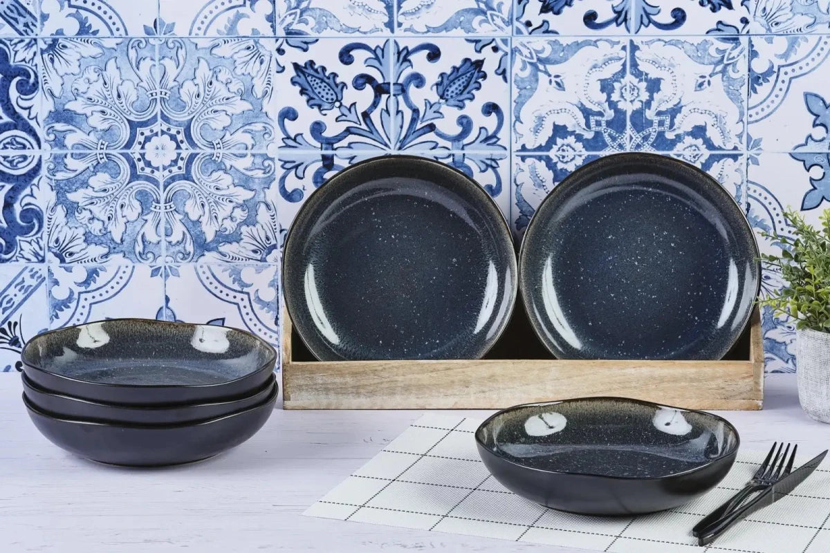 Björn Suppenteller - Set IRIS Ø22 - 6 tlg. - Dunkelblau kaufen Bjorn Schweiz Webshop Onlineshop