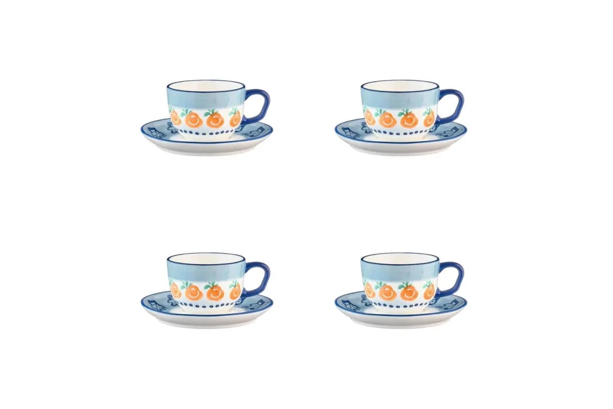 Björn Tassen - Set NAPOLI Ø15cm 200ml - 8 tlg. - Citrus kaufen Bjorn Schweiz Webshop Onlineshop