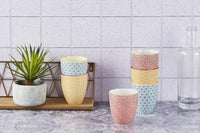 Björn Tassen - Set PATTERN 300ml - 6 tlg. - Farbig kaufen Bjorn Schweiz Webshop Onlineshop