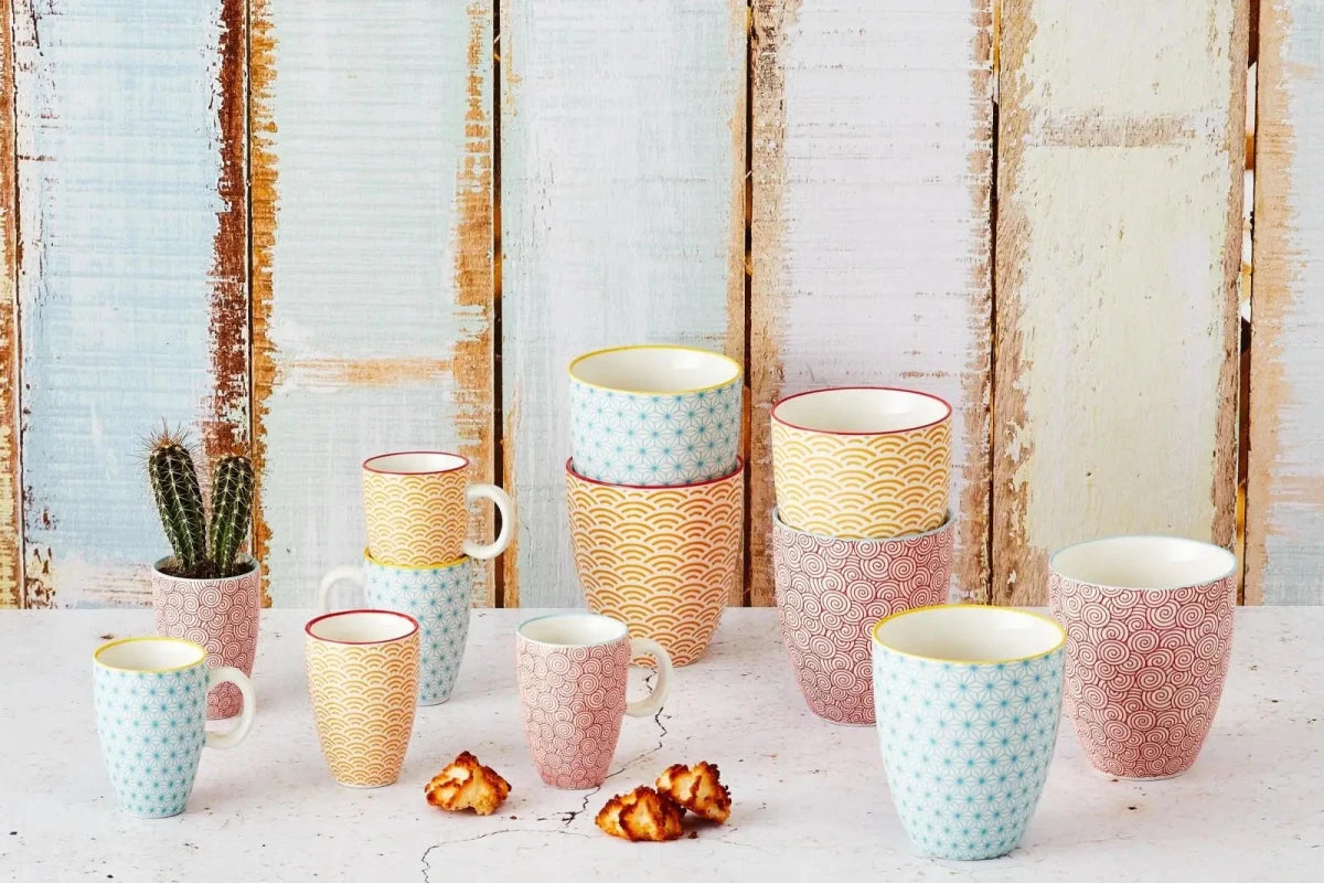 Björn Tassen - Set PATTERN 300ml - 6 tlg. - Farbig kaufen Bjorn Schweiz Webshop Onlineshop