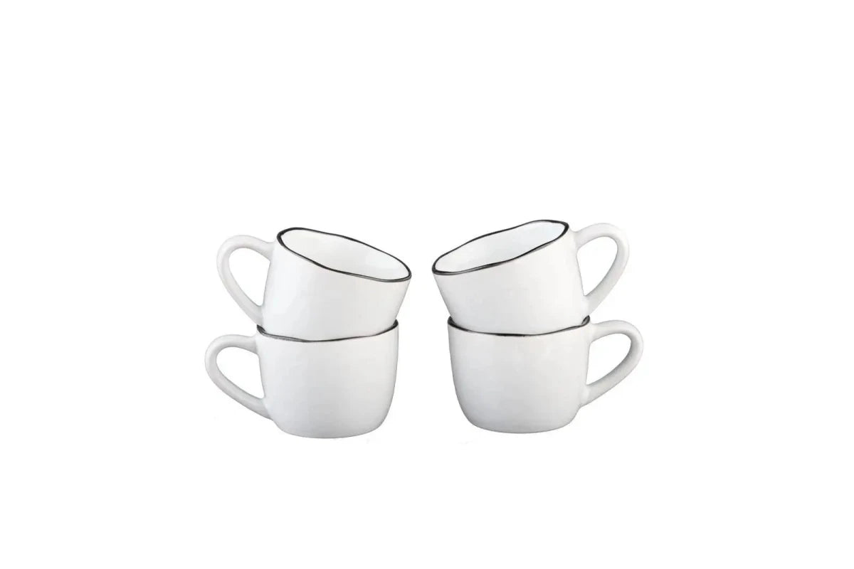 Björn Tassen - Set PURE 120ml - 4 tlg. - Weiss kaufen Bjorn Schweiz Webshop Onlineshop