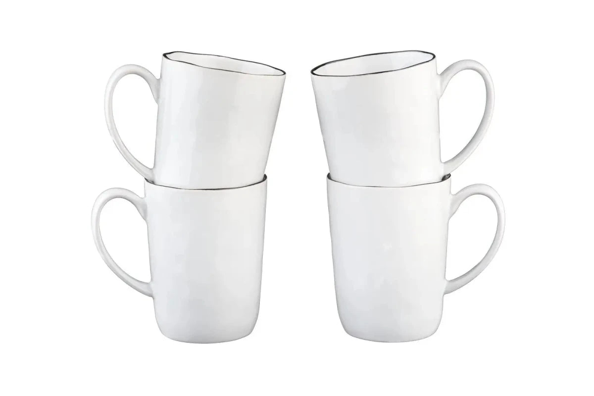 Björn Tassen - Set PURE 400ml - 4 tlg. - Weiss kaufen Bjorn Schweiz Webshop Onlineshop