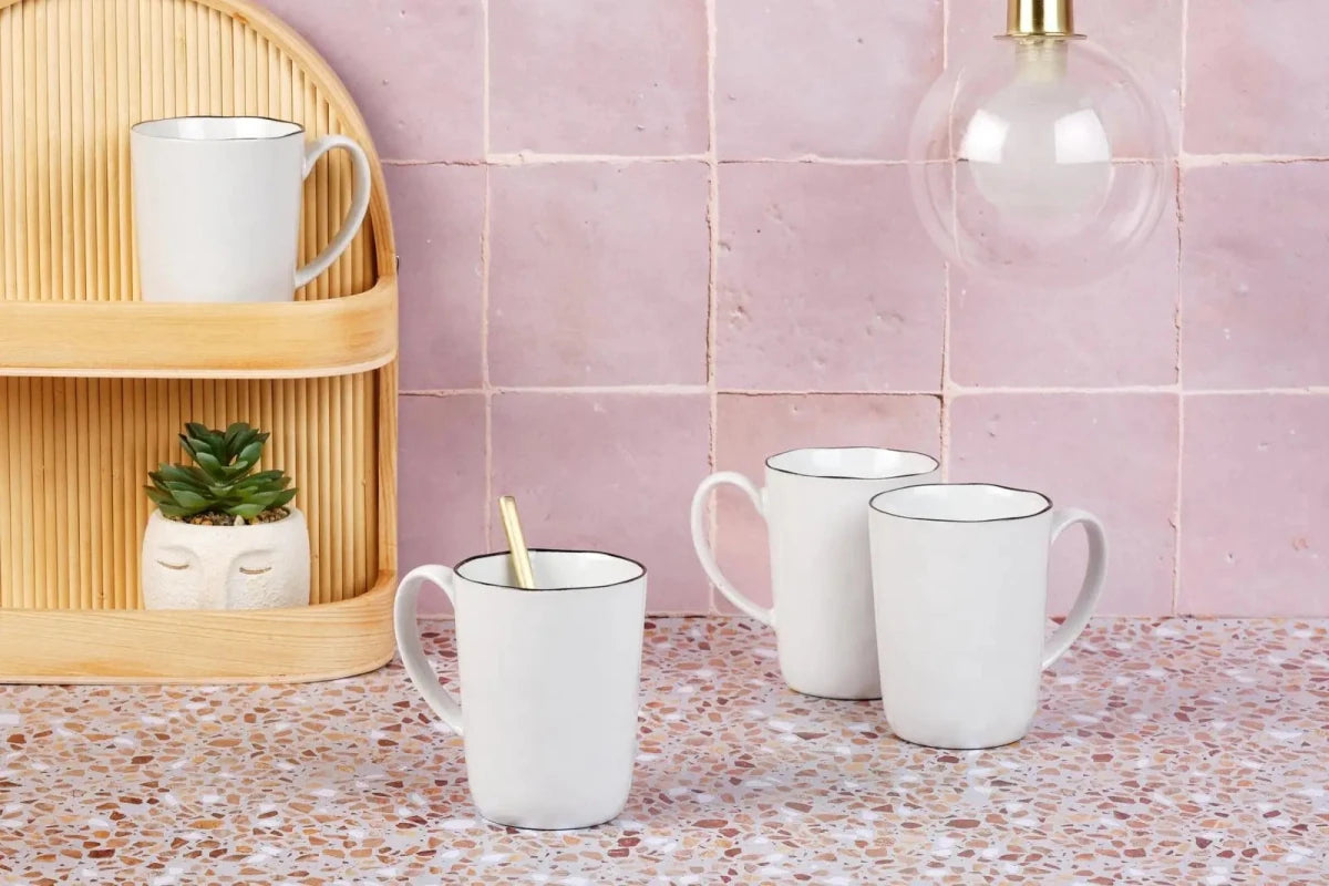 Björn Tassen - Set PURE 400ml - 4 tlg. - Weiss kaufen Bjorn Schweiz Webshop Onlineshop