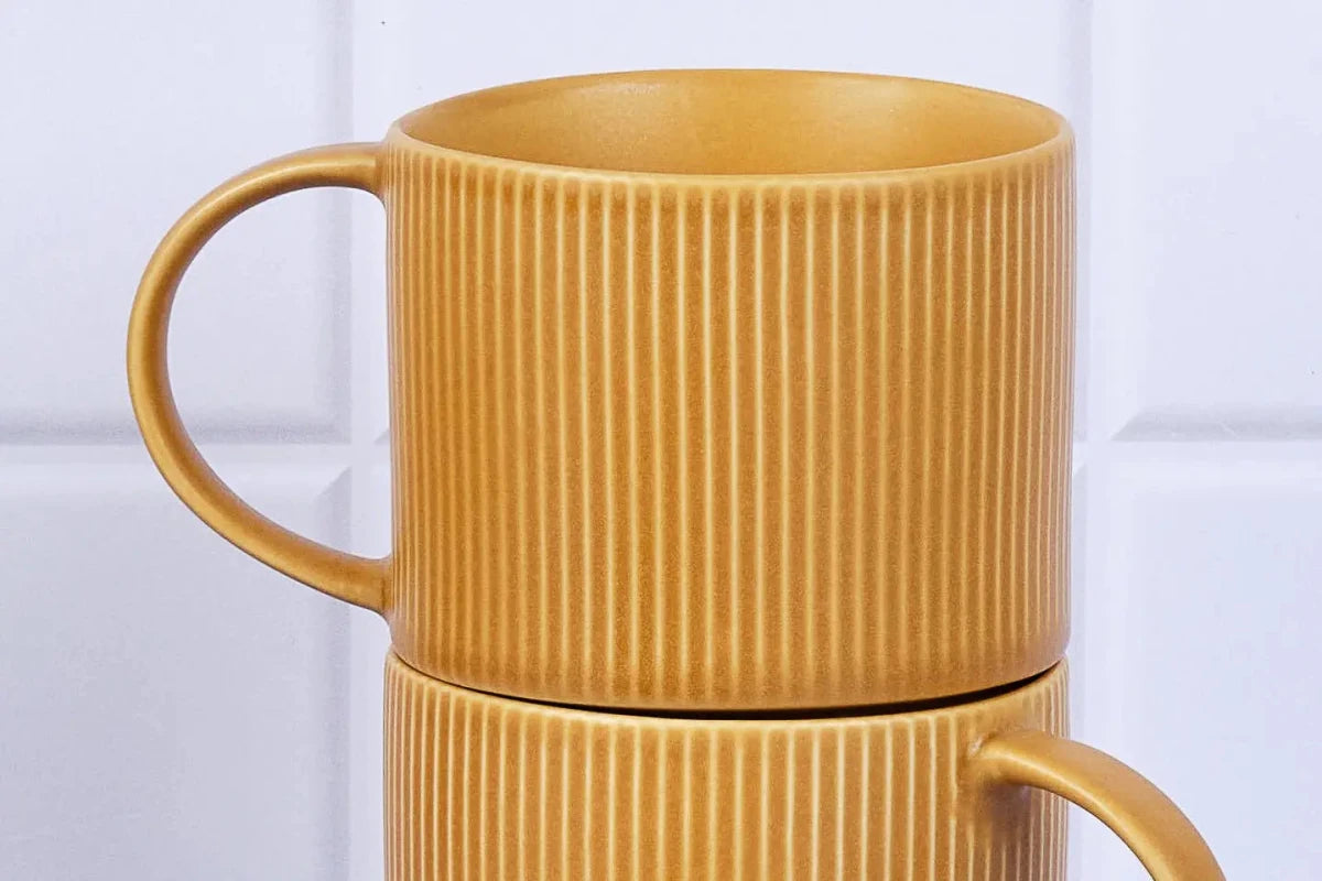 Björn Tassen - Set SCANDI Ø12cm 500ml - 4 tlg. - Ocker kaufen Bjorn Schweiz Webshop Onlineshop