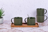 Björn Tassen - Set SCANDI Ø12cm 500ml - 4 tlg. - Oliv kaufen Bjorn Schweiz Webshop Onlineshop