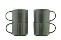 Björn Tassen - Set SCANDI Ø12cm 500ml - 4 tlg. - Oliv kaufen Bjorn Schweiz Webshop Onlineshop