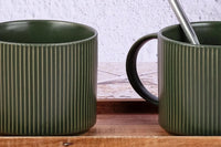Björn Tassen - Set SCANDI Ø12cm 500ml - 4 tlg. - Oliv kaufen Bjorn Schweiz Webshop Onlineshop