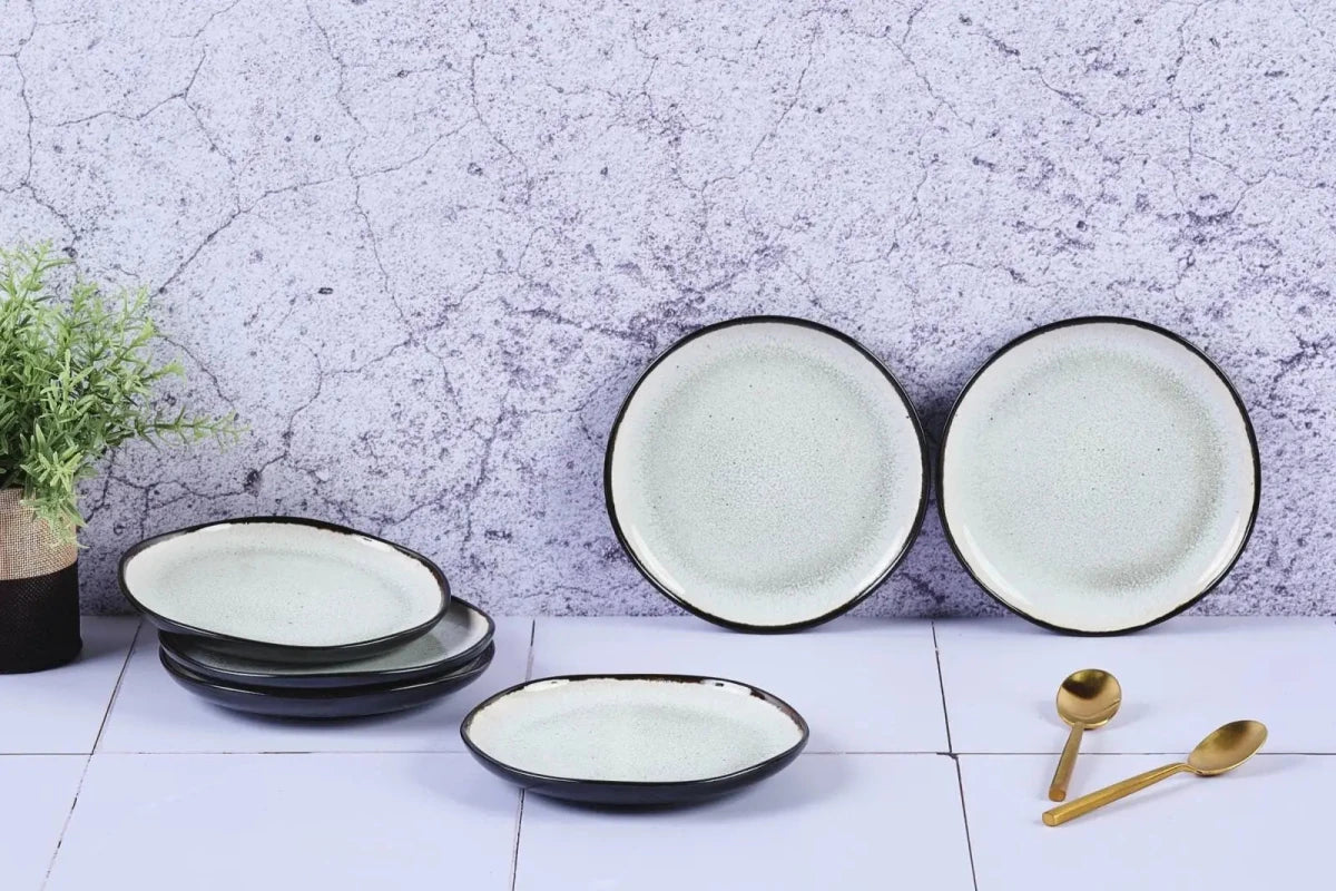 Björn Teller - Set IRIS Ø16cm - 6 tlg. - Elfenbeinweiss kaufen Bjorn Schweiz Webshop Onlineshop