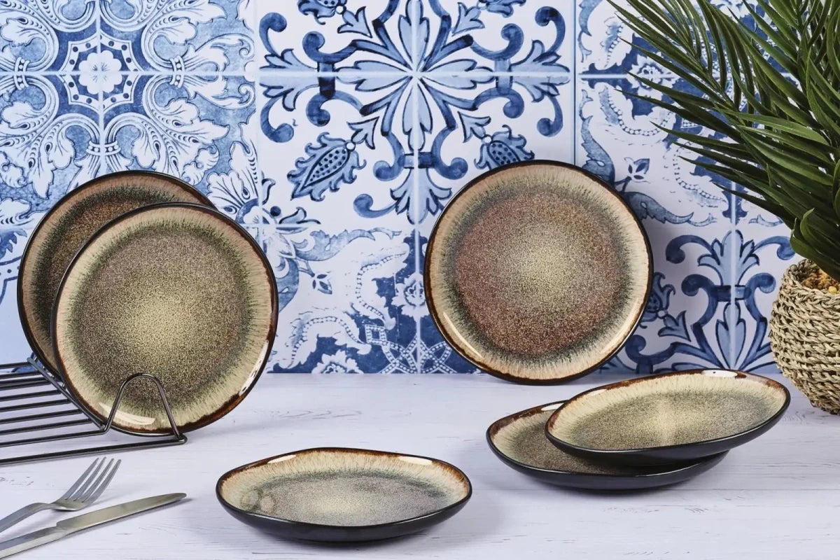 Björn Teller - Set IRIS Ø16cm - 6 tlg. - Wildbraun kaufen Bjorn Schweiz Webshop Onlineshop