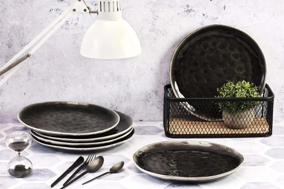 Björn Teller - Set MOON Ø28,5cm - 6 tlg. - Tinte kaufen Bjorn Schweiz Webshop Onlineshop