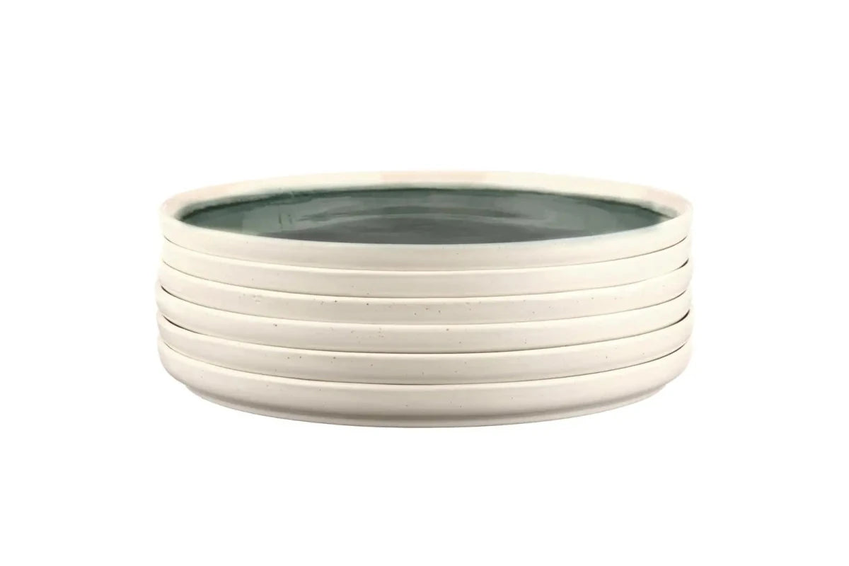 Björn Teller - Set OXYGEN Ø27cm - 6 tlg. - Graugrün kaufen Bjorn Schweiz Webshop Onlineshop