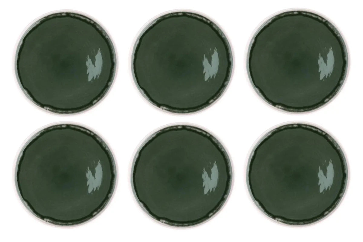 Björn Teller - Set OXYGEN Ø27cm - 6 tlg. - Graugrün kaufen Bjorn Schweiz Webshop Onlineshop