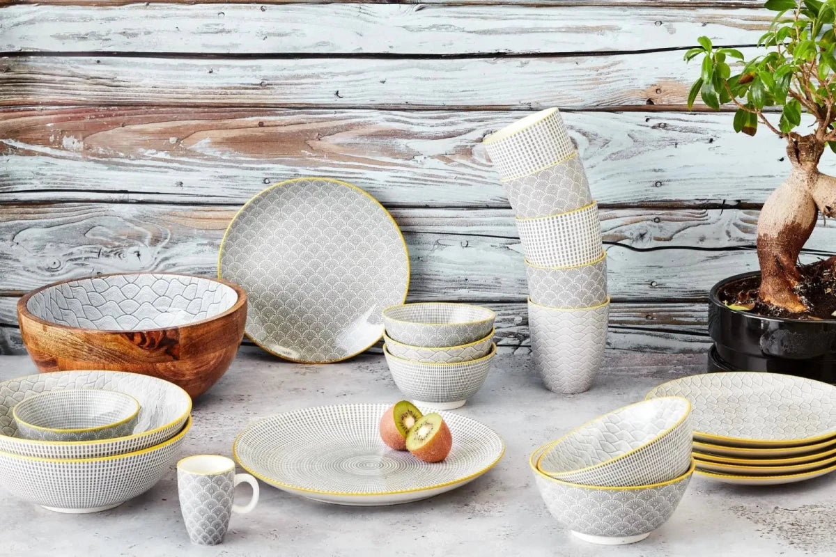 Björn Teller - Set PATTERN Ø26cm - 6 tlg. - Eclipse kaufen Bjorn Schweiz Webshop Onlineshop