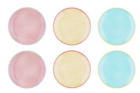 Björn Teller - Set PATTERN Ø26cm - 6 tlg. - Farbig kaufen Bjorn Schweiz Webshop Onlineshop