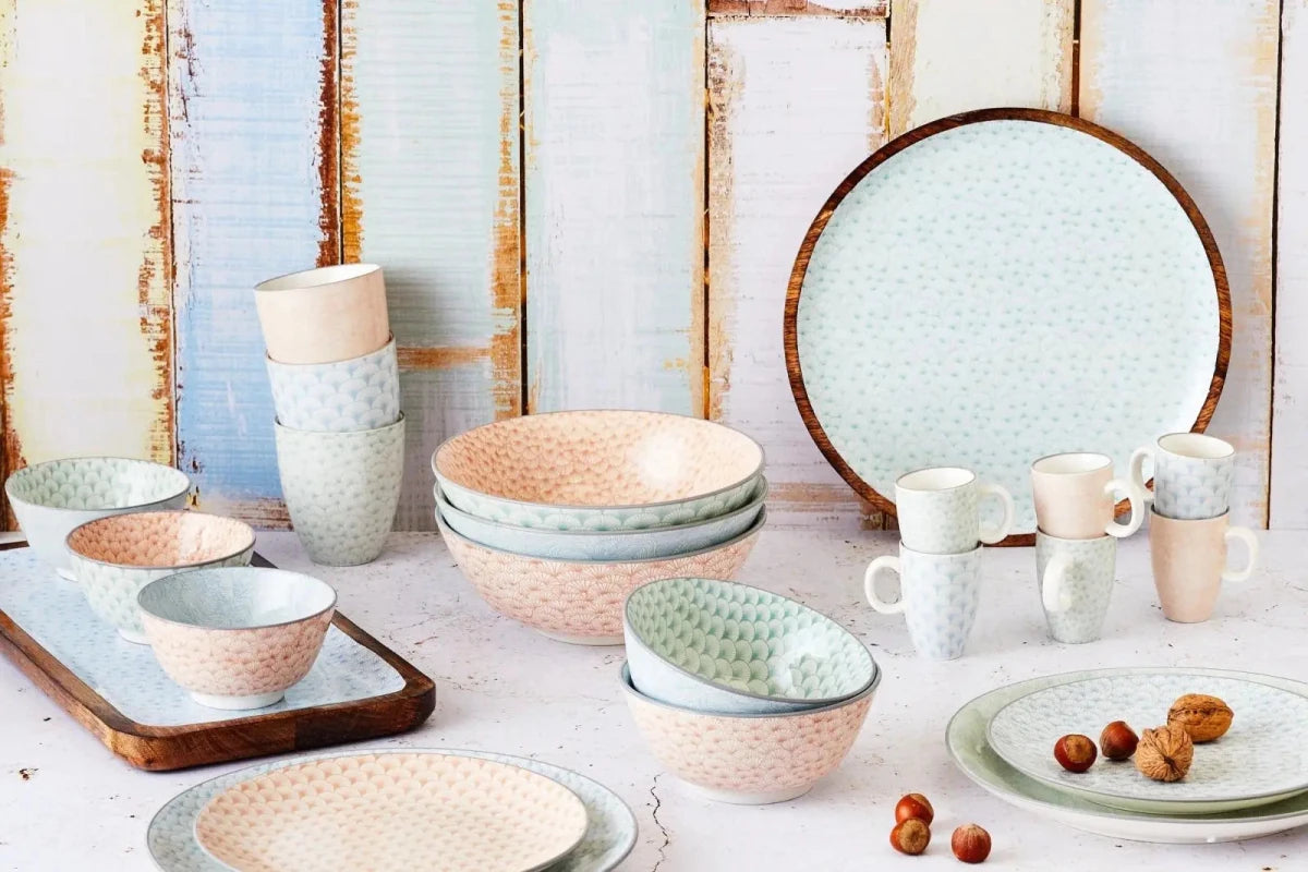 Björn Teller - Set PATTERN Ø26cm - 6 tlg. - Pastel kaufen Bjorn Schweiz Webshop Onlineshop