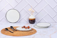 Björn Teller - Set PURE Ø16,5cm - 4 tlg. - Weiss kaufen Bjorn Schweiz Webshop Onlineshop