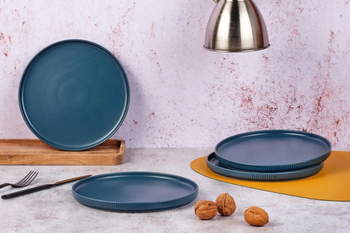 Björn Teller - Set SCANDI Ø21,5cm - 4 tlg. - Navy kaufen Bjorn Schweiz Webshop Onlineshop