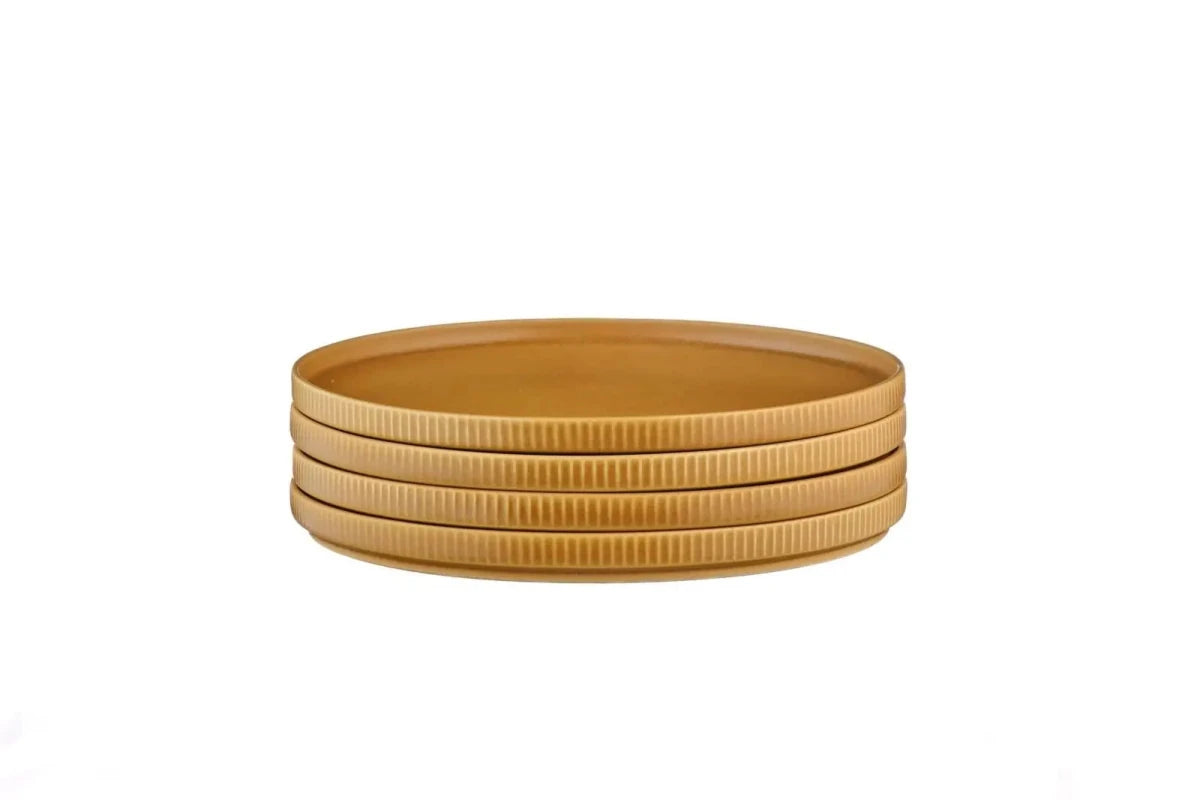 Björn Teller - Set SCANDI Ø21,5cm - 4 tlg. - Ocker kaufen Bjorn Schweiz Webshop Onlineshop