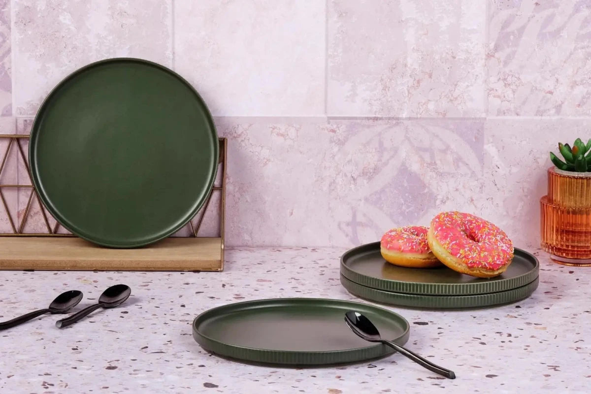 Björn Teller - Set SCANDI Ø21,5cm - 4 tlg. - Oliv kaufen Bjorn Schweiz Webshop Onlineshop