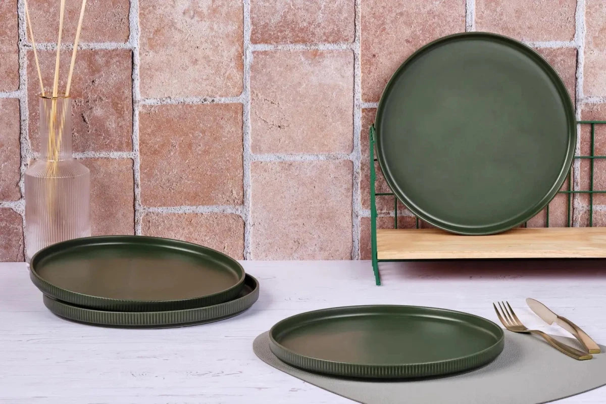 Björn Teller - Set SCANDI Ø27,5cm - 4 tlg. - Oliv kaufen Bjorn Schweiz Webshop Onlineshop