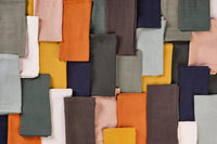 Björn Tischserviette - Leinen & Baumwolle - 6 tlg. - Blau/Grau kaufen Bjorn Schweiz Webshop Onlineshop