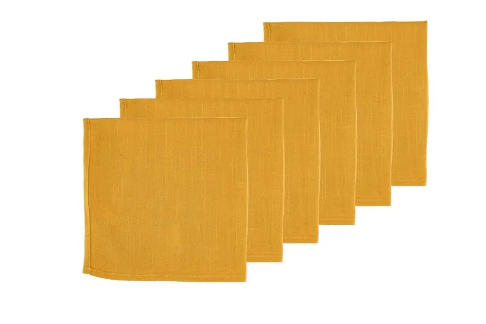 Björn Tischserviette - Leinen & Baumwolle - 6 tlg. - Camel kaufen Bjorn Schweiz Webshop Onlineshop