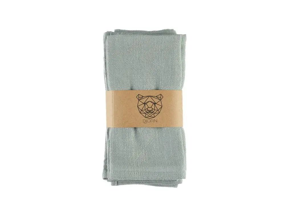 Björn Tischserviette - Leinen & Baumwolle - 6 tlg. - Hellgrün kaufen Bjorn Schweiz Webshop Onlineshop