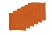 Björn Tischserviette - Leinen & Baumwolle - 6 tlg. - Orange kaufen Bjorn Schweiz Webshop Onlineshop