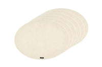 Björn Tischset "oval" - recycelter Filz - 6 tlg. - Beige kaufen Bjorn Schweiz Webshop Onlineshop
