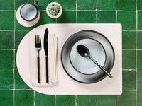 Björn Wendbare Untersetzer "rund" - recyceltes Leder - 6 tlg. - Creme/Grün kaufen Bjorn Schweiz Webshop Onlineshop