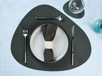 Björn Wendbare Untersetzer "stone" - recyceltes Leder - 6 tlg. - Blau/Grau kaufen Bjorn Schweiz Webshop Onlineshop