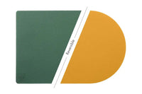Björn Wendbares Tischset "arcus" - recyceltes Leder - 6 tlg. - Gelb/Grün kaufen Bjorn Schweiz Webshop Onlineshop