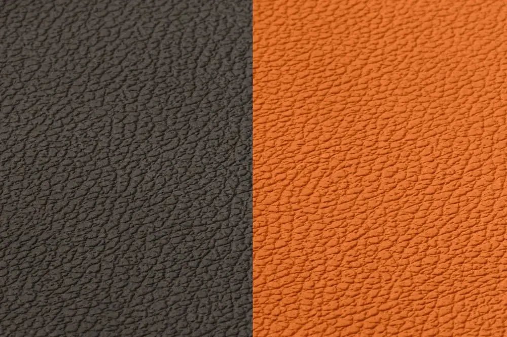 Björn Wendbares Tischset "arcus" - recyceltes Leder - 6 tlg. - Orange/Braun kaufen Bjorn Schweiz Webshop Onlineshop