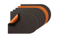 Björn Wendbares Tischset "arcus" - recyceltes Leder - 6 tlg. - Orange/Braun kaufen Bjorn Schweiz Webshop Onlineshop