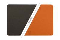 Björn Wendbares Tischset "rechteckig" - recyceltes Leder - 6 tlg. - Orange/Braun kaufen Bjorn Schweiz Webshop Onlineshop